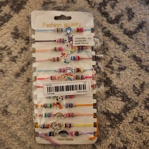 Girl's Cute Hand-Made Bracelets🌈🧜‍♀️🦄